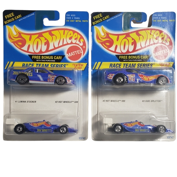 Hot Wheels Race Team Series 1994 #1-4 of 4 - Picture 2 of 8